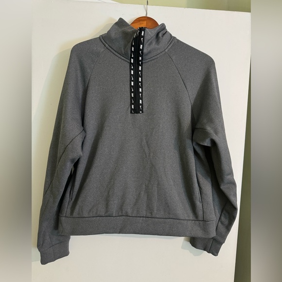 Nike 3/4 zip sweatshirt - gray - Picture 3 of 7